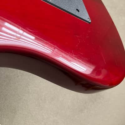 Parker Nitefly NFV1 SSS 1997 Transparent Red with case image 15