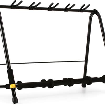 Hercules Stands GS525B Multi-guitar Display Rack - 5 Guitars image 1