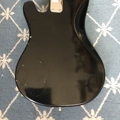 Hondo II Bass circa 1980's Black image 8
