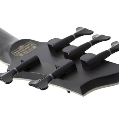 Schecter SLS Evil Twin-5 LH - Satin Black (1397) image 12