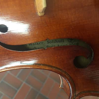 John Walker Viola, Handmade in England, 1949 image 3