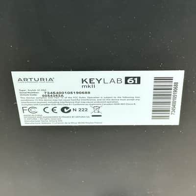 Arturia Keylab 61 MkII MIDI Controller Keyboard image 12