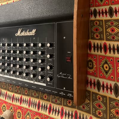 very rare Marshall 8 Channel Mixer 100w 1978 - Vintage Mixer with Spring Reverb, Power Amplifier and Preams image 4