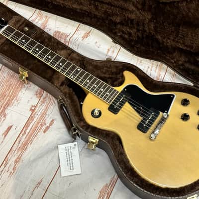 Gibson 1957 Les Paul Special Reissue TV Yellow VOS Custom Shop B-Stock Blem Auth Dlr 8lb8oz #222 image 2
