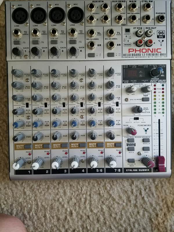 Phonic Helix Board 12 Firewire image 1