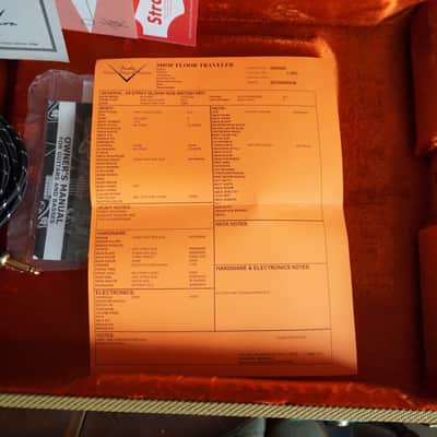 Fender Custom Shop ’59 Stratocaster 2009 NOS - British Red image 23