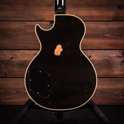 2016 Gibson True Historic '1957' Les Paul Custom 'Black Beauty' - Aged Ebony (1 of 2 Custom Order) image 3