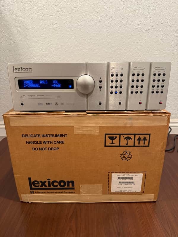 LEXICON MC-12 Digital Controller Preamp Processor Surround Sound unit image 1