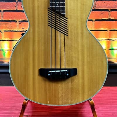 Washburn AB-20  90's Gloss Natural Wood With Hard Case image 2