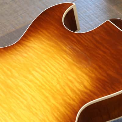 2005 Gibson ES-165 Herb Ellis Signature Archtop Guitar Figured Sunburst + OHSC image 15