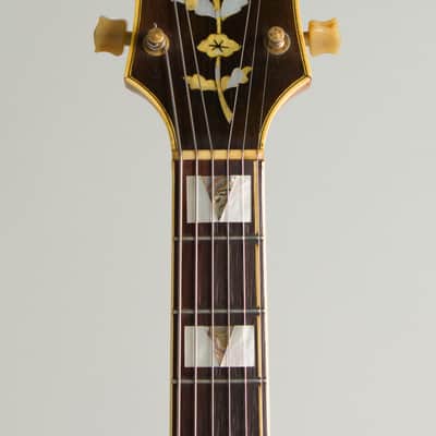 Epiphone Zephyr Deluxe Regent Arch Top Hollow Body Electric Guitar (1950), ser. #85369, original brown hard shell case. image 5