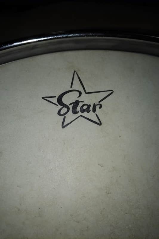 Star 14" 10 Lug Snare Drum 1960's Sparkle Blue fade image 1