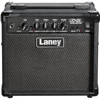 Laney LX15 BK 15-Watt 1x5" Guitar Combo Amp - Open Box image 1