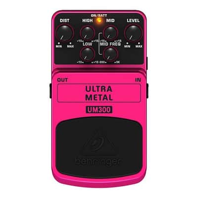Behringer Ultra Metal UM300 Heavy Distortion Effects Pedal image 3