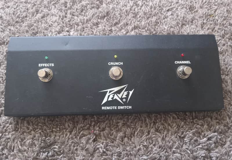 Peavey 6505 Plus 3-button Footswitch image 1
