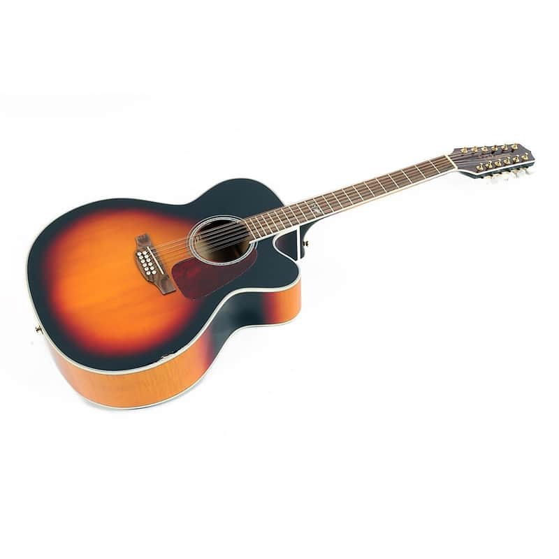Takamine GJ72CE-12 G Series Jumbo Cutaway 12-String Acoustic-Electric Guitar Regular Gloss Sunburst image 1