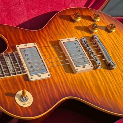 2025 Gibson Custom Shop PSL  '59 Les Paul Reissue - LPR9 - Ice Tea - No Pickguard image 12