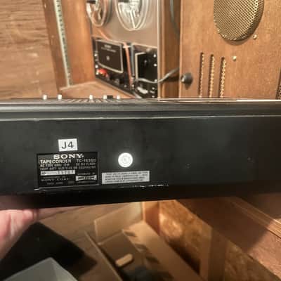 Vintage Sony TC-153SD Portable Stereo Cassette Recorder – Untested – Made in Japan image 4