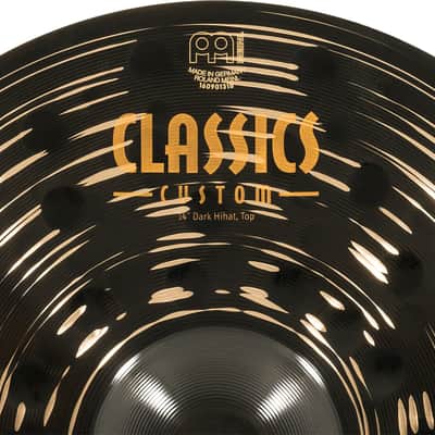 MEINL CC14DAH Classic Custom Dark HiHat 14 Zoll Becken image 7