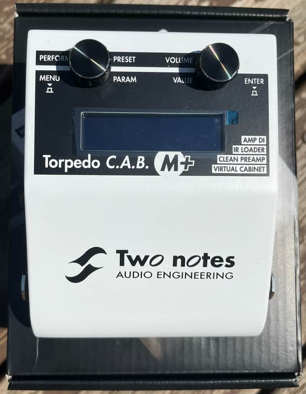 Two Notes Torpedo C.A.B. M+ Speaker Simulator 2010s - White image 1