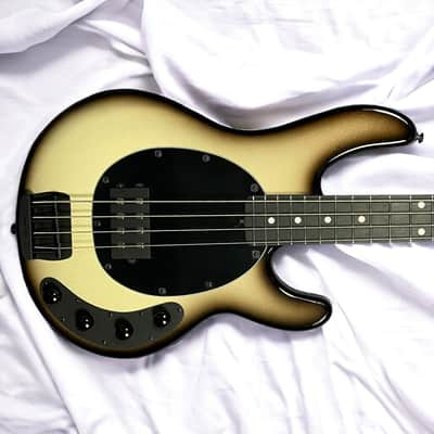 Ernie Ball Music Man StingRay 4 Special, Brulee / Ebony image 1