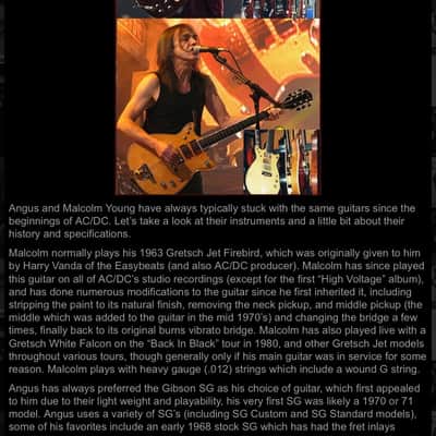 Gibson L6-S AC/DC owned High Voltage image 11