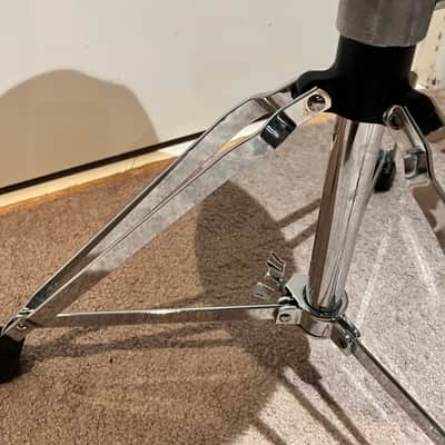 DW DWCP5100 5000 Series Round Drum Throne with Oversized Locking Nut 2010s - Chrome image 4