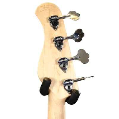 Used Sadowsky MetroLine 21-fret Hybrid P/J Bass, Swamp Ash Body, 4-string - Almond Sunburst Transparent Satin image 7