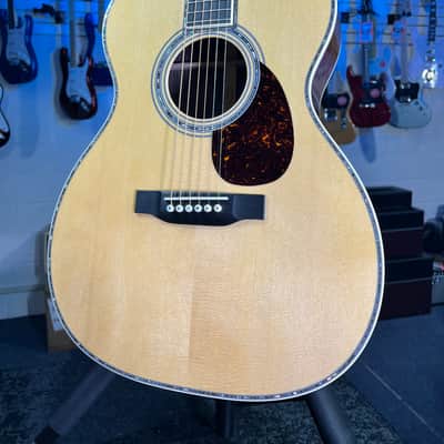 Martin OM-45 Standard Series Acoustic Guitar - Natural with Aging Toner, Get Plek'd, 339 image 2