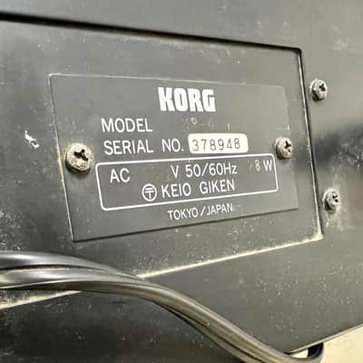 Korg MONO/POLY MP-4 analog synthesizer 1980’s original vintage MIJ Japan synth image 8