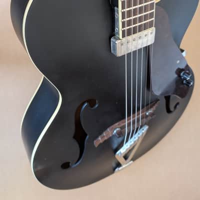 Gretsch G100CE Synchromatic Archtop Electro Acoustic Jazz Guitar Black + Case image 7