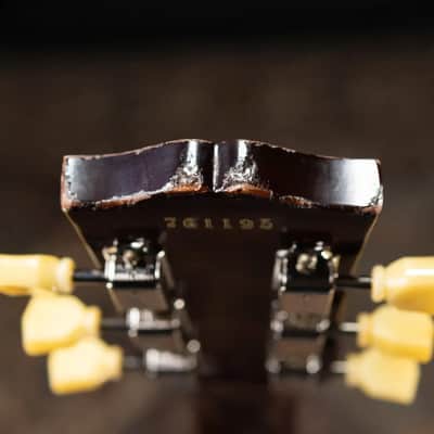 Gibson Custom Shop Limited Edition 1957 Les Paul Reissue Murphy Lab Electric Guitar - Goldtop Dark Back Light Aged with Hardshell Case image 16