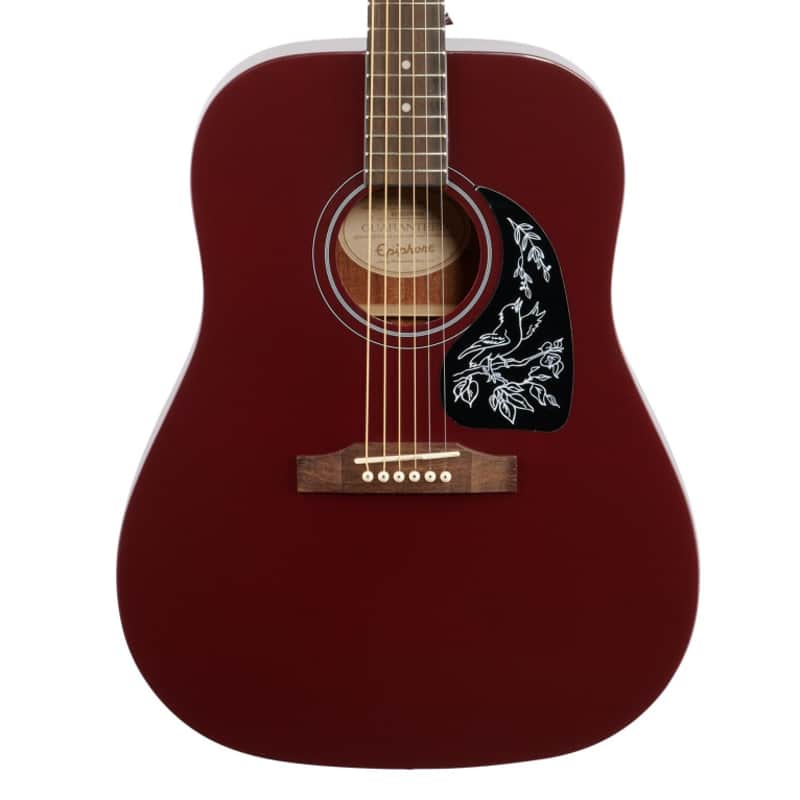 Epiphone Starling Acoustic Player Pack (with Gig Bag), Wine Red image 1