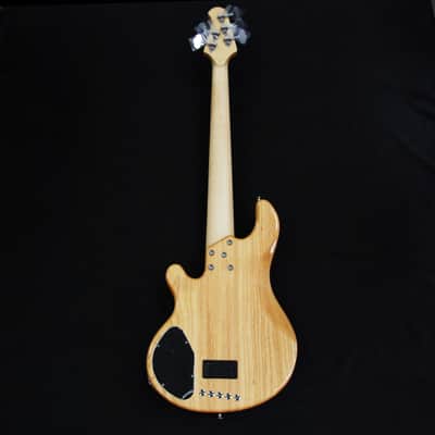Lakland USA 55-94 Custom Deluxe Flame Redwood 5 String Bass #7565 image 2