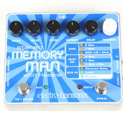 Electro-Harmonix Memory Man Stereo with Hazarai | Reverb