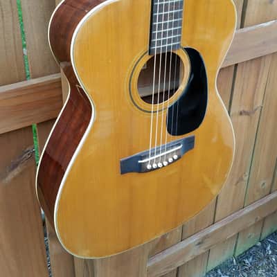 70's Japan Made Ventura Martin 000-18 Copy Flattop Acoustic Guitar image 4