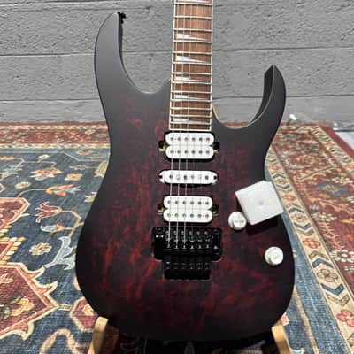 Ibanez RG470DX Electric Guitar - Wine Red Frozen Matte image 2