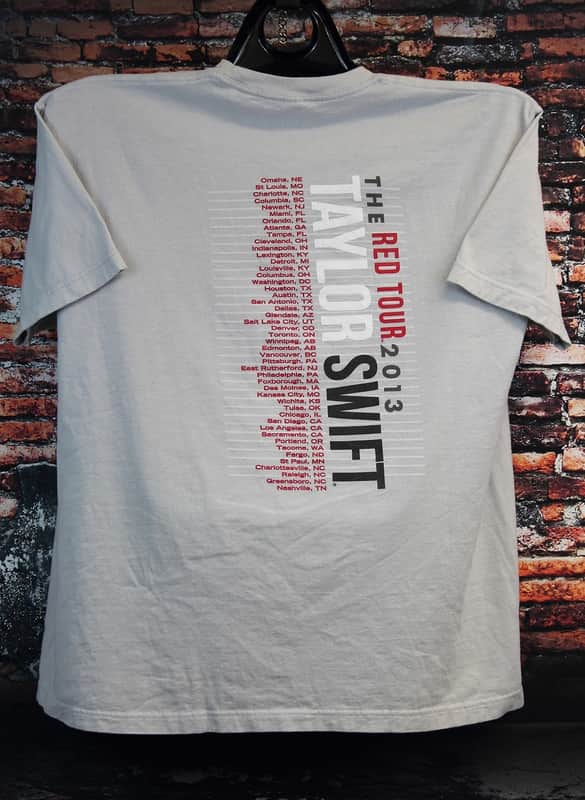 Taylor Swift Concert T-shirt 2013 
