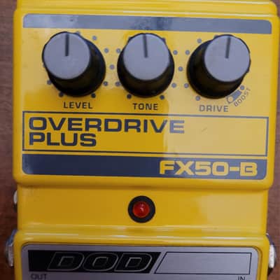 DOD Overdrive Plus FX50B 1986 - 1998 - Yellow imagen 2