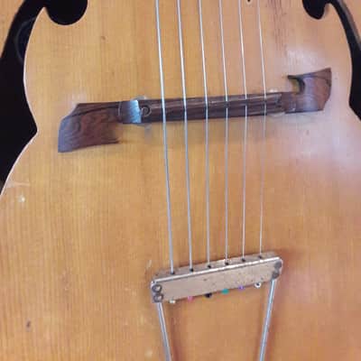 Kay 17" art deco high end archtop 1950 Antique Blonde image 5