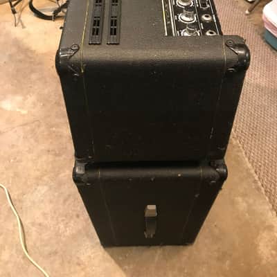Vox V1123 Buckingham 3-Channel 35-Watt 2x12" Piggyback Guitar Amp 1967 - Black image 4