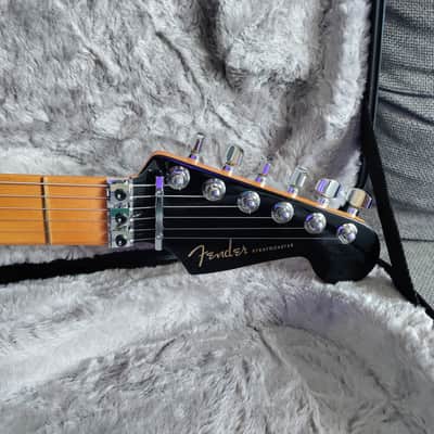 2021 Fender American Ultra Luxe Stratocaster HSS Floyd Rose Silverburst w/OHSC image 4