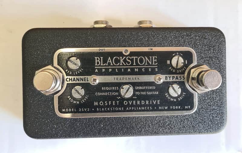 Blackstone Appliances Mosfet Overdrive