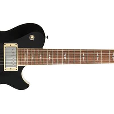 Michael Kelly Patriot Decree Standard Gloss Black Chambered Electric Guitar image 2