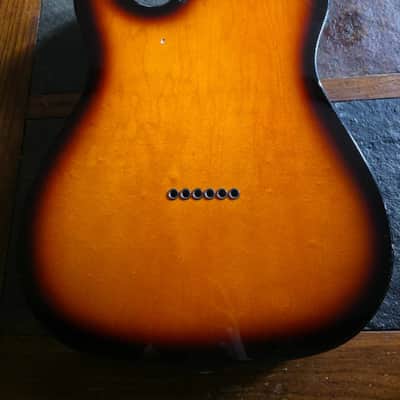 Fender Thinline MIM Telecaster semi-loaded body HS '97 - sunburst image 3