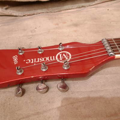 Mosrite Model 88 1988 Sparkle Red image 14