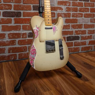 Fender Custom Shop ‘67 Telecaster Heavy Relic Master Built by Austin Mcnaught Antigua Burst over Pink Paisley 2024 w/OHSC image 3
