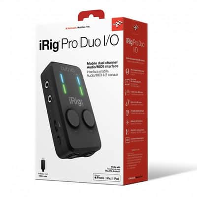 IK Multimedia iRig Pro Duo I/O Mobile 2-Channel Audio/MIDI Interface image 12