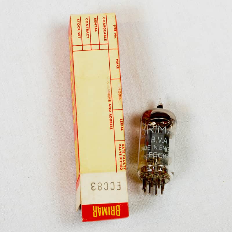 NOS Brimar ECC83 / 12AX7 Preamp Tube – Original Box – Tests Excellent – Made in Great Britain image 1