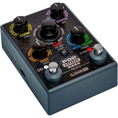 Line 6 POD Express Bass Effects Pedal - Regular Black image 2
